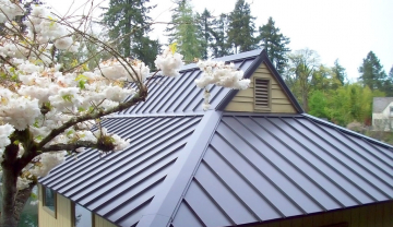 Алюминиевая крыша для частного дома